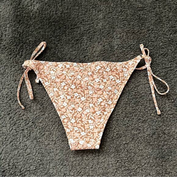 Aerie Floral Cheeky Bikini Bottom - Picture 2 of 4